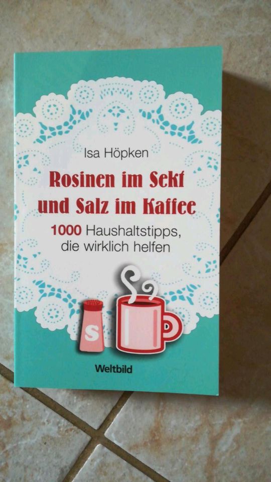 Buch Haushaltsratgeber 1000 Haushaltstipps die wirklich helfen in Eckersdorf