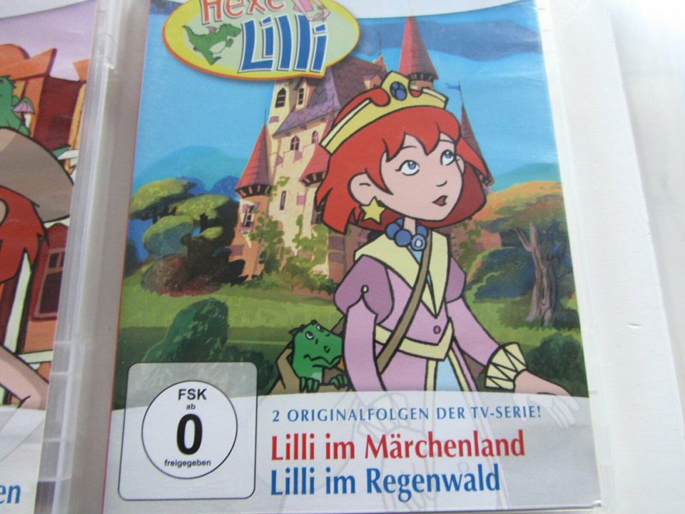 7 DVDs + 1 CD-ROM im Set: Bibi und Tina, Hexe Lilli, 5 Freunde... in Aachen