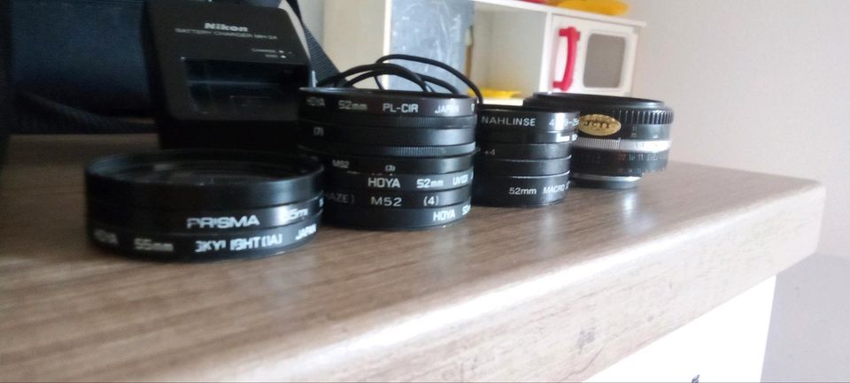 Nikon Spiegelreflexkamera mit Objektive in Naumburg (Saale)