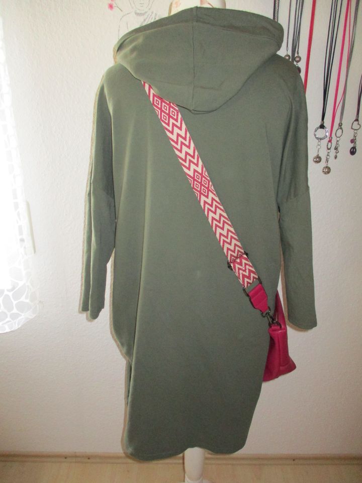 ~ Made in Italy ~ Sweat-Hoodie / Kleid Gr. Onesize / 44-46 in Burladingen