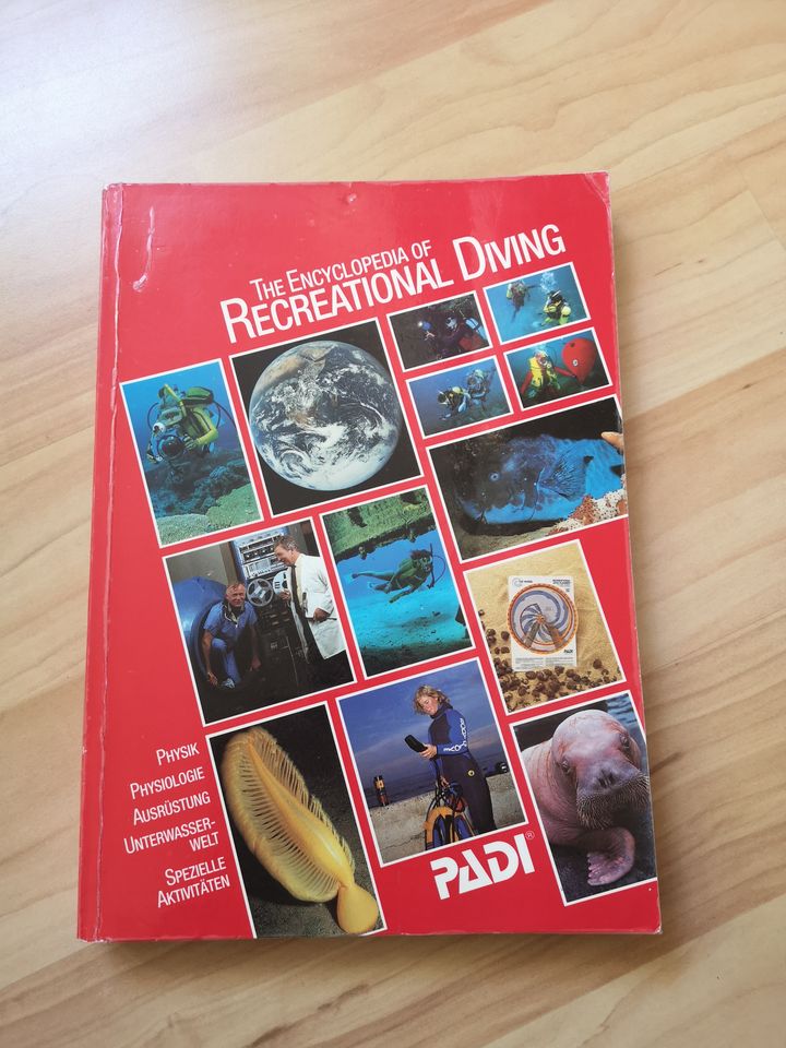 Tauchen PADI The Encyclopedia of Recreational Diving - deutsch in Mannheim