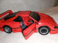 Custom Red Ferrari F40, Länge 27cm,  Sportwagen Bausteine Hessen - Eschenburg Vorschau