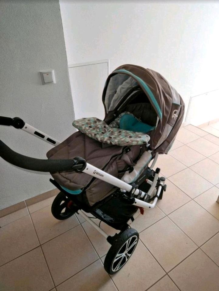 Kinderwagen/ Kombikinderwagen Gesslein F6 Air Plus in Glauchau