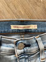 Levis 720 High Rise Super Skinny / 27 Kreis Pinneberg - Tornesch Vorschau