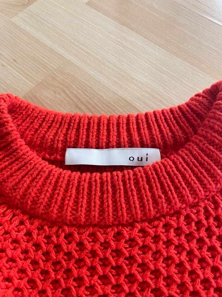 Qui Pullover Größe XS orange in Reichenbach an der Fils