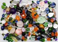 50ct Edelstein Mix Hochwertig Cabochon geschliffen fac A-Qualität Sachsen - Rochlitz Vorschau