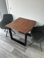 Baumkantentisch Esstisch 80x80 cm neu Bayern - Neufahrn Vorschau