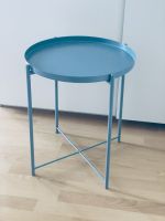 Gladom Tabletttisch IKEA gebraucht, blau Düsseldorf - Heerdt Vorschau