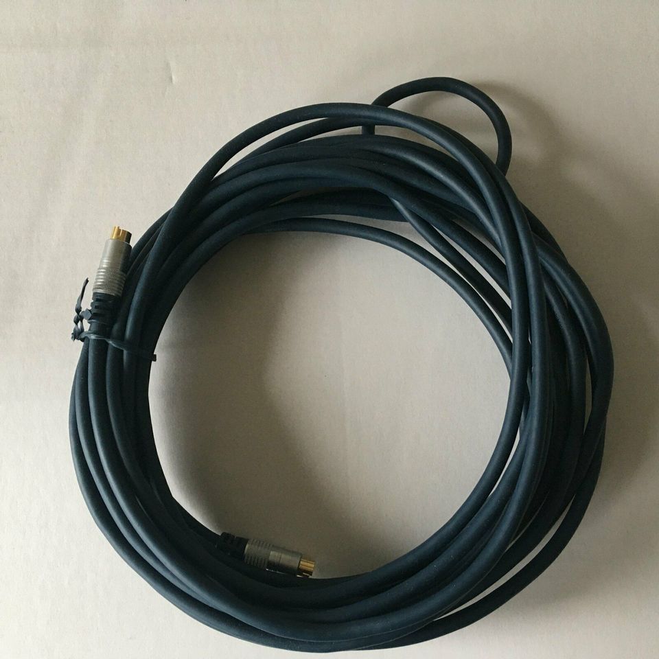 S-VHS Kabel 10 Meter vergoldete Stecker neu in Düsseldorf