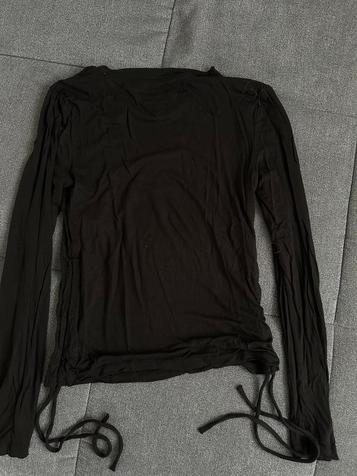 Tommy Hilfiger Jeans crop top Shirt schwarz Y2k 2000s 90s in Paderborn
