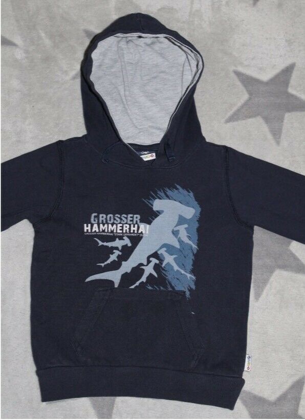 ⚓️ Jako-o Kapuzen Sweatshirt Pullover 92/98 Grosser Hammerhai in Berlin