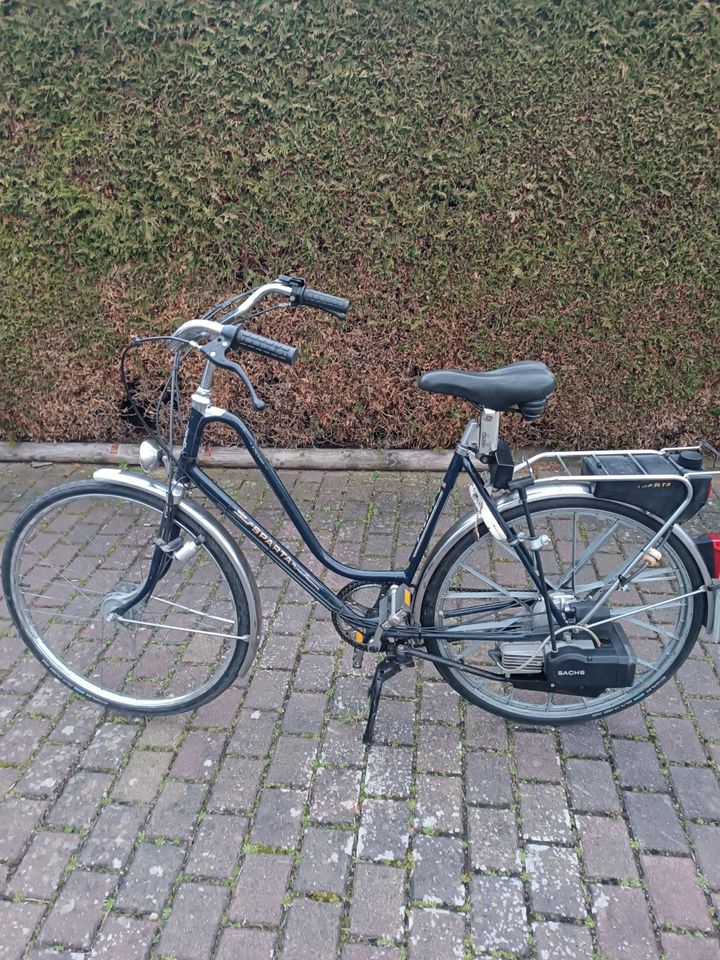 Spartamet Fahrrad mit Hilfsmotor Leichtmofa in Frankenberg (Eder)