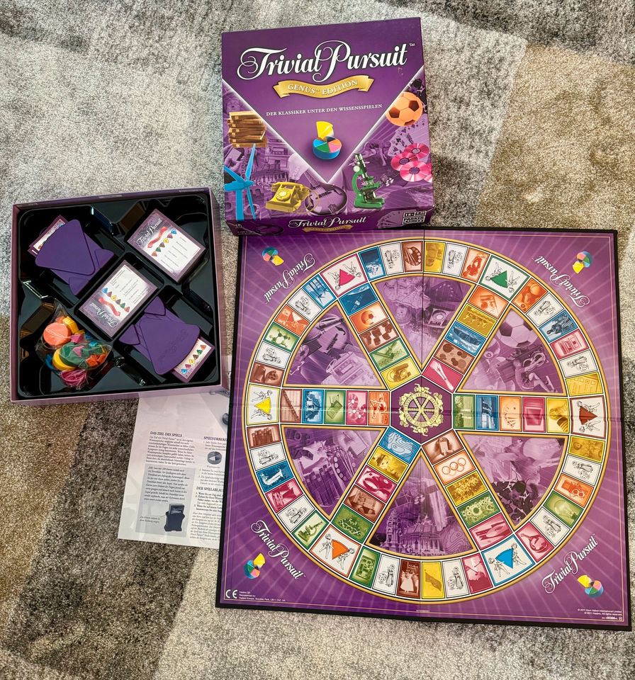 Trivial Pursuit Genus Edition deutsch - neuwertig in Barsinghausen