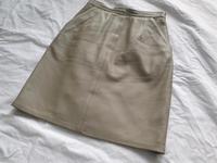 Vintage Lederrock Leder Rock Beige Gr. S 36 Basic C&A Leather Niedersachsen - Lüneburg Vorschau