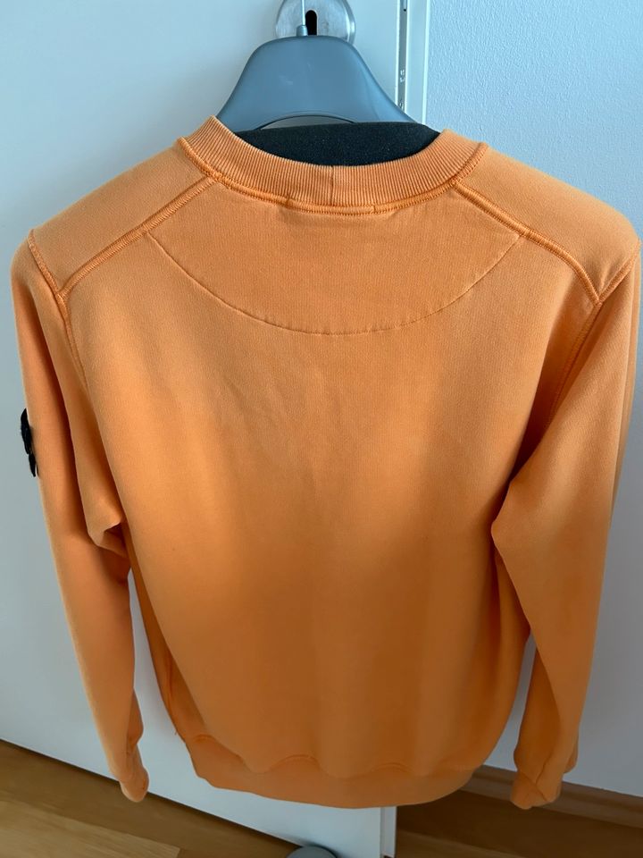 STONE ISLAND Sweatshirt Orange Größe M in Remchingen