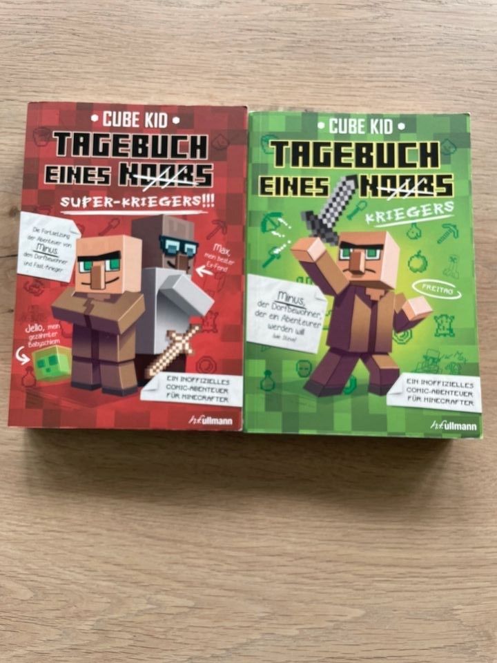 2 Bücher für Minecrafter Tagebuch eines Kriegers in Lauben