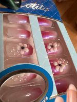 3D Braut Kunstnägel Nageldesign selbstklebend Neu Blumen rosa Bayern - Füssen Vorschau