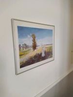 Claude Monet Der Sparziergang Bild mit Alu - Rahmen Kunstdruck Hessen - Wiesbaden Vorschau