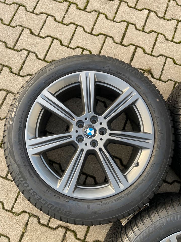 ❄️❄️❄️ Reifen 7,6mm DOT 0721 Bridgestone BMW Styling 736 Winterräder Winterkompletträder Winter Winterreifen 20 Zoll X5 G05 X6 G06 LCI RDCi Felgen Facelift Sommer Runflat in Bottrop