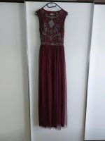 Abendkleid bordeaux Größe S Lace&Beads Hessen - Kalbach Vorschau