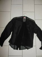 BLUSE MIT SCHLUPPE AUS PLISSEE, SCHWARZ, ALBA MODA, NEU, GR: 40 Düsseldorf - Oberbilk Vorschau