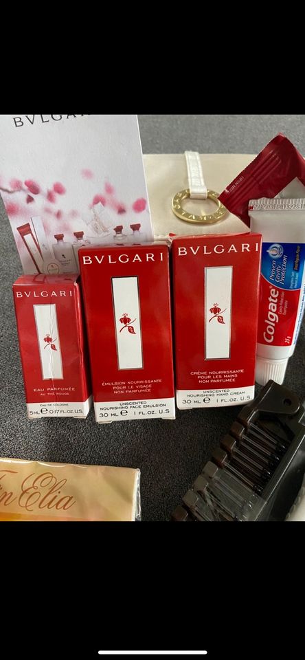 BVLGARI Bulgari Amenity Kid Emirates Business Class in Hamburg