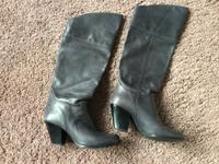 Lederstiefel Venturini eleganza blaugrau Gr.39 Harburg - Hamburg Wilstorf Vorschau