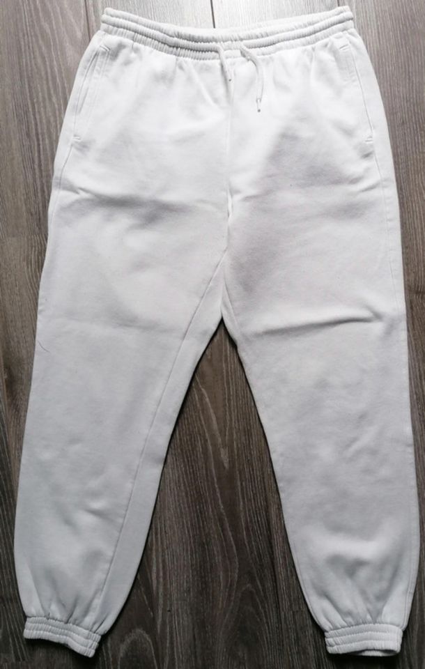 Jogginghose weiß Gr. 38/40 (M) von H&M Divided * in Grevenbroich