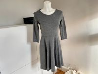 Wie neu! H&M Divided Jersey Stretch Kleid Skaterkleid grau Gr. S Baden-Württemberg - Neckargemünd Vorschau