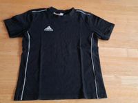 Adidas T-Shirt in schwarz Gr.7-8 Jahre( ca 122/128) Brandenburg - Leegebruch Vorschau