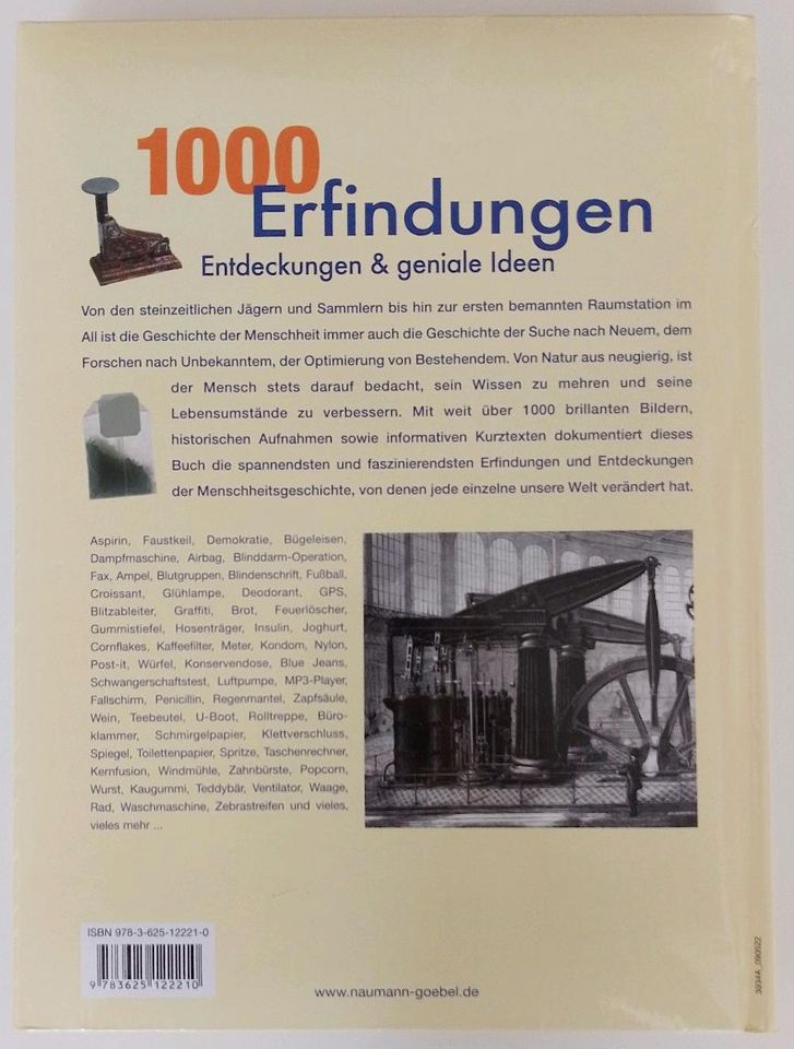 Buch "1000 Erfindungen, Entdeckungen und geniale Ideen" in Malchin