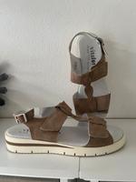 Vitaform Damen Sandalen mit Klett echt Leder Gr.42 Bayern - Bürgstadt Vorschau