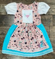 Handmade Kinder Dirndl Gr 74 mit Applikationen/Stickerei Kleid Nordrhein-Westfalen - Ladbergen Vorschau