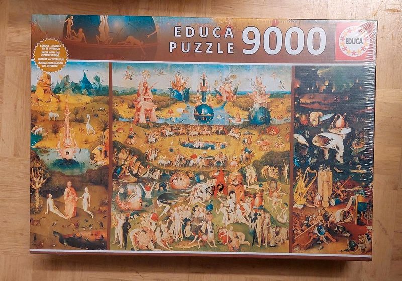 NEU OVP Hieronymus Bosch: Puzzle "Der Garten der Lüste", 9000 in  Rheinland-Pfalz - Nastätten | Kunst und Antiquitäten gebraucht kaufen |  eBay Kleinanzeigen ist jetzt Kleinanzeigen