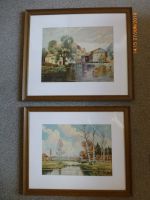 2 original Aquarelle Rheinland-Pfalz - Frankenthal (Pfalz) Vorschau