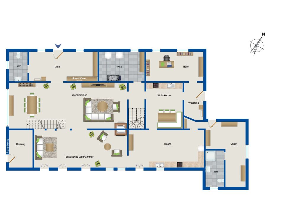 Idyllisches Landgut mit traumhaft restauriertem Wohnhaus samt Stallungen und Reitplatz in Welver in Welver