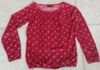 Shirtbluse GINA, Gr. 38, kirschrot mit Muster, neu Hessen - Niedernhausen Vorschau