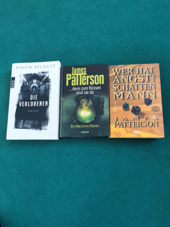 James Patterson und Simon Beckett in Neu Wulmstorf