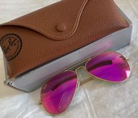 Ray Ban Aviator RB 3025 112/4T verspiegelt pink Berlin - Steglitz Vorschau