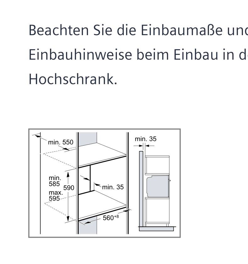 Siemens HB678GBS6 iQ700 Einbau-Backofen in München