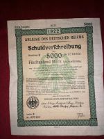 Schuldverschreibung 1922 - 5000 Mark (2 Stück) Sachsen-Anhalt - Mansfeld Vorschau