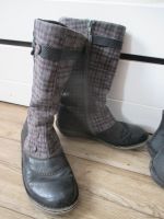 Lagenlook Vintage Schuhe Stiefel Damen Gr. 38 Dkode Mecklenburg-Vorpommern - Bergen auf Rügen Vorschau