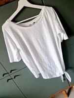 ♥️ ONLY lässiges Oberteil Damenshirt Leinenstruktur 38 40 Hessen - Solms Vorschau