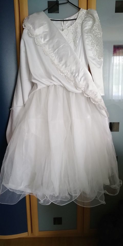 Brautkleid lang, Perlen/Paietten Gr. 36/38 Hochzeitskleid- XS/S in Berlin