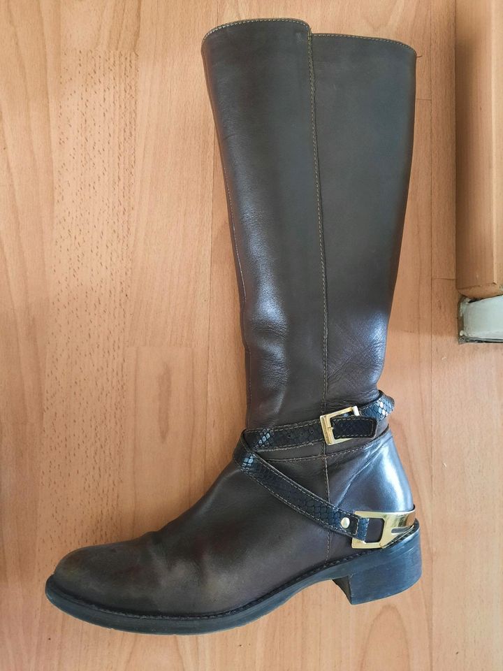 Lederstiefel/ Leader boots brown / Gr. 39 in Berlin