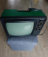 Kleiner Fernseher 70er Jahre, Hitachi, grün Bayern - Schongau Vorschau