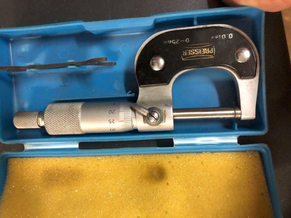Mikrometerschraube 0-25mm in Greetsiel