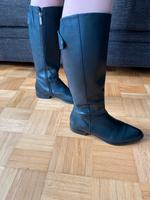 ❤️ Marc O‘Polo Stiefel Kniehoch Gr. 39 Leder toller Schaft Baden-Württemberg - Eggenstein-Leopoldshafen Vorschau