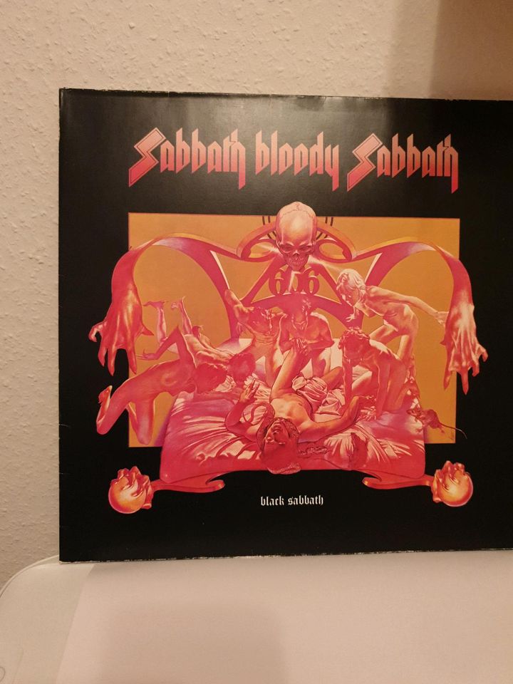 LP Black Sabbath - Sabbath bloody sabbath (D)1st Presse mit PM in Bad Friedrichshall