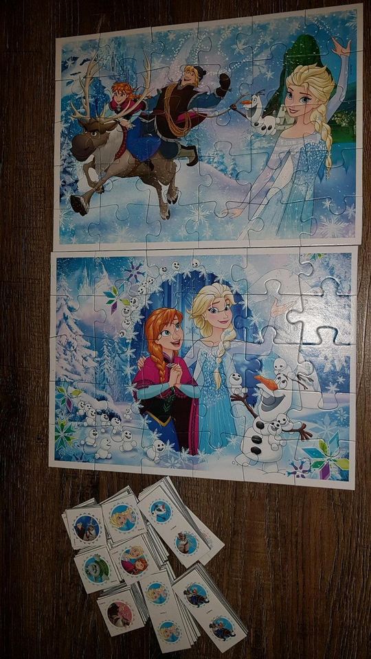 Eisprinzessin/ Frozen 4 in 1 Puzzle/ Domino/ Memory in Schwerin